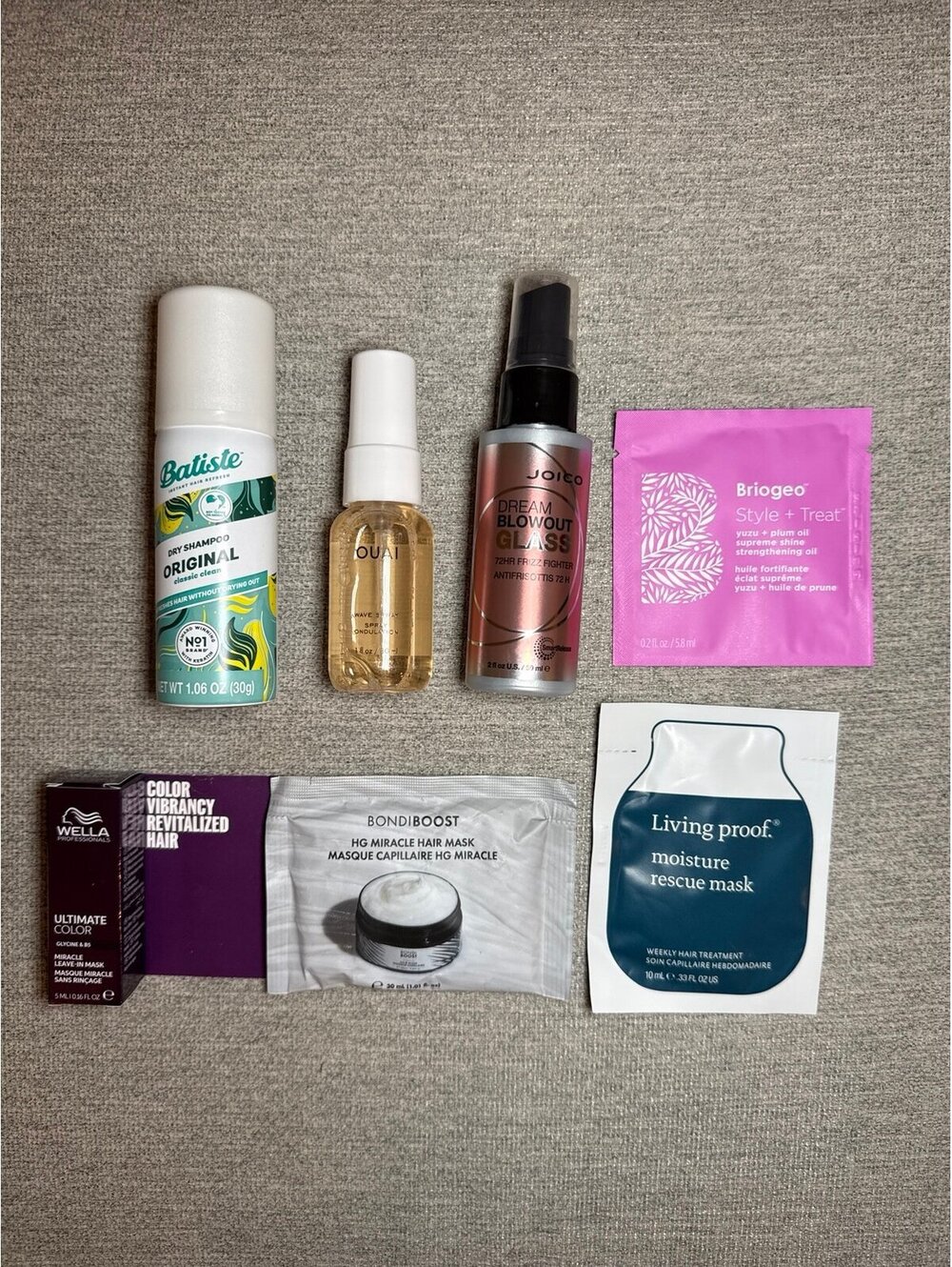 Haircare Samples Bundle Lot Testers Minis Living Proof Ouai Joico Briogeo Wella